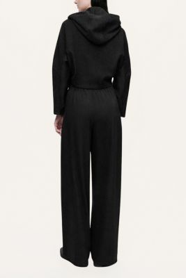 Women's Textured Wide-Leg Pants