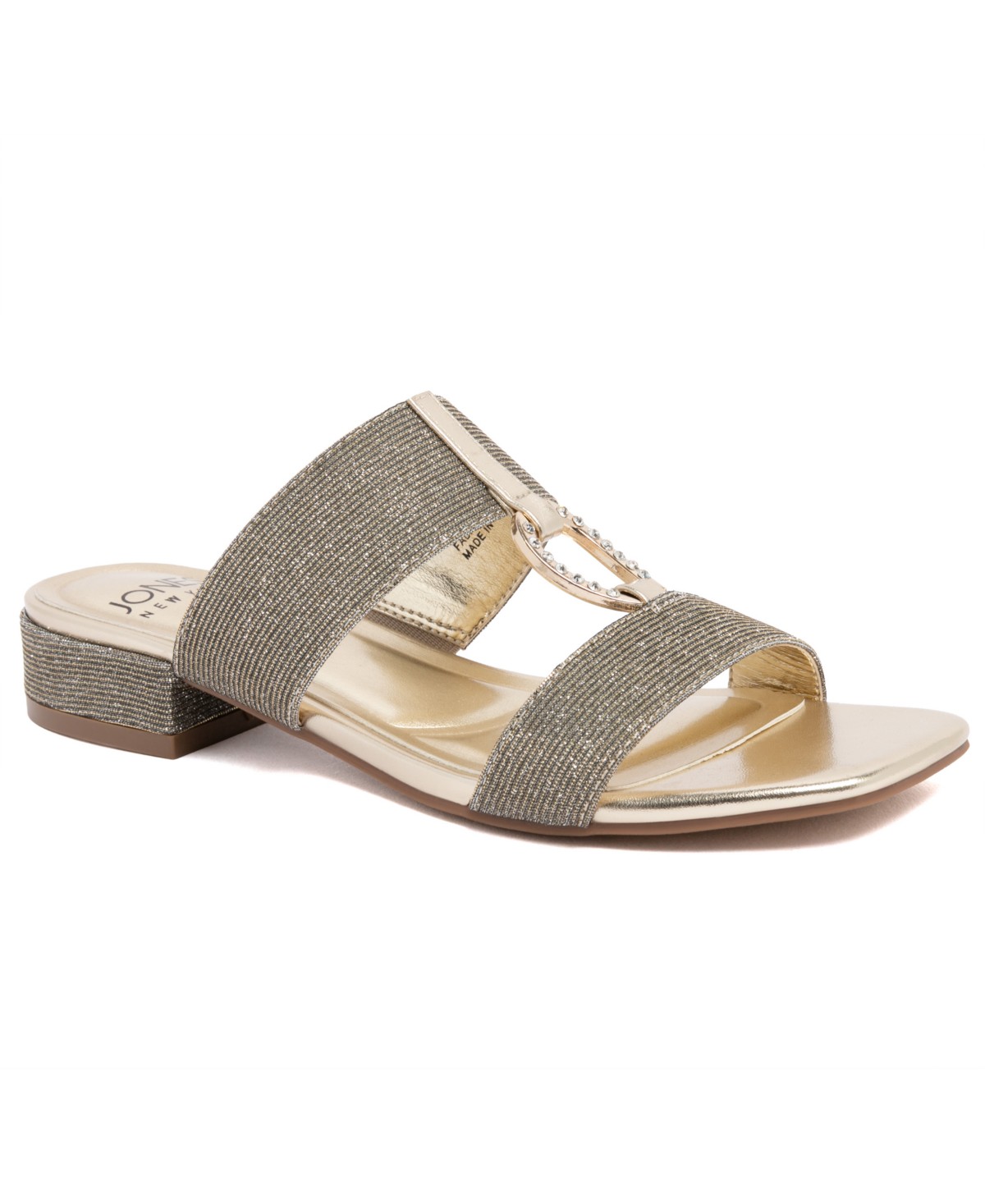 Женские сандалии Jones New York Women's Vannea Ornamented Double Band Dress Sandals — фото 1