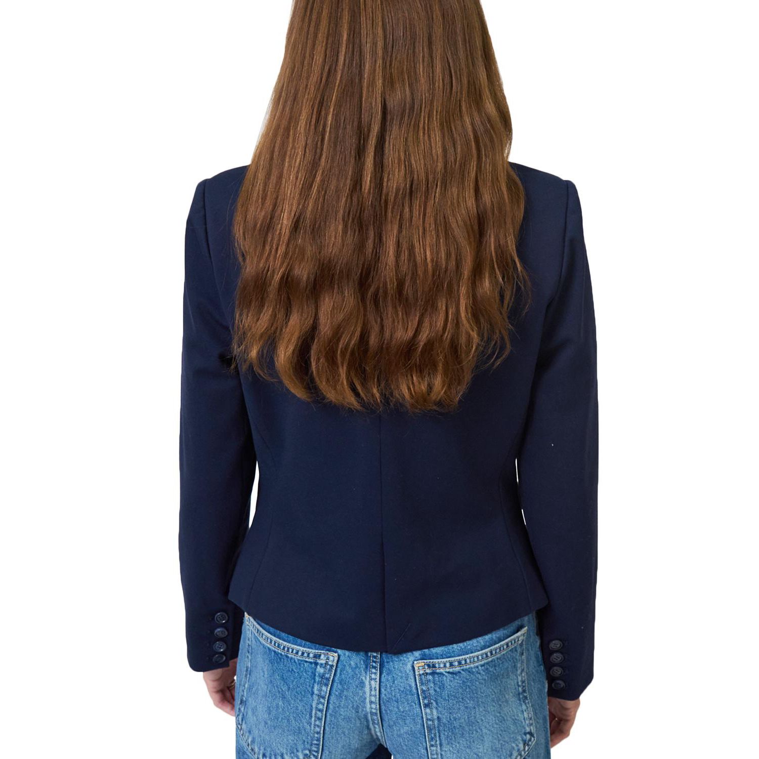 Women's Chelsea Rugby Stripe Sweater Dickey Jacket