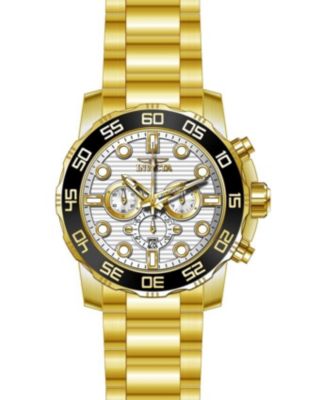 Men's 22229 Pro Diver Quartz Chronograph Silver Dial Watch