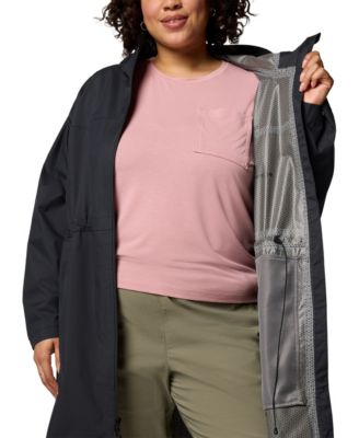 Plus Size Weekend Adventure II Long Shell Jacket