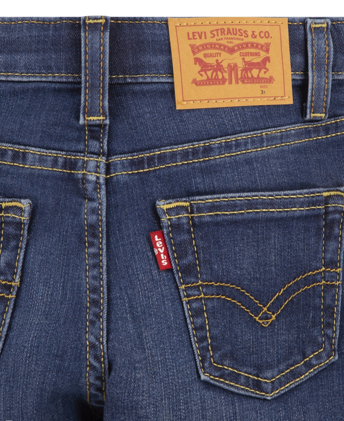 Levi's Toddler Boys 2T-4T Slim Fit Eco Performance Shorts