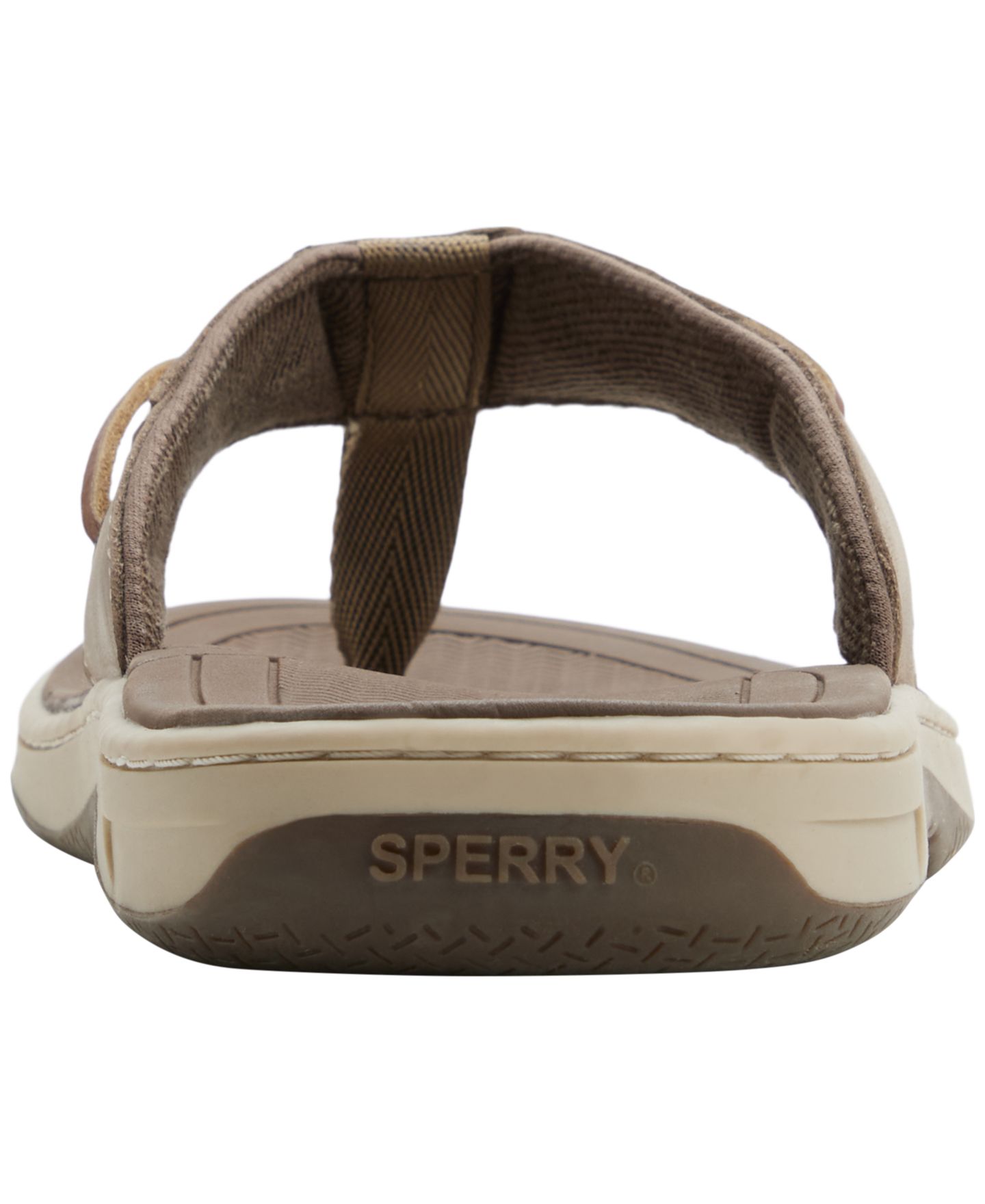 Мужские сандалии Sperry Baitfish Flat, цвет: Серо-коричневый — фото 3