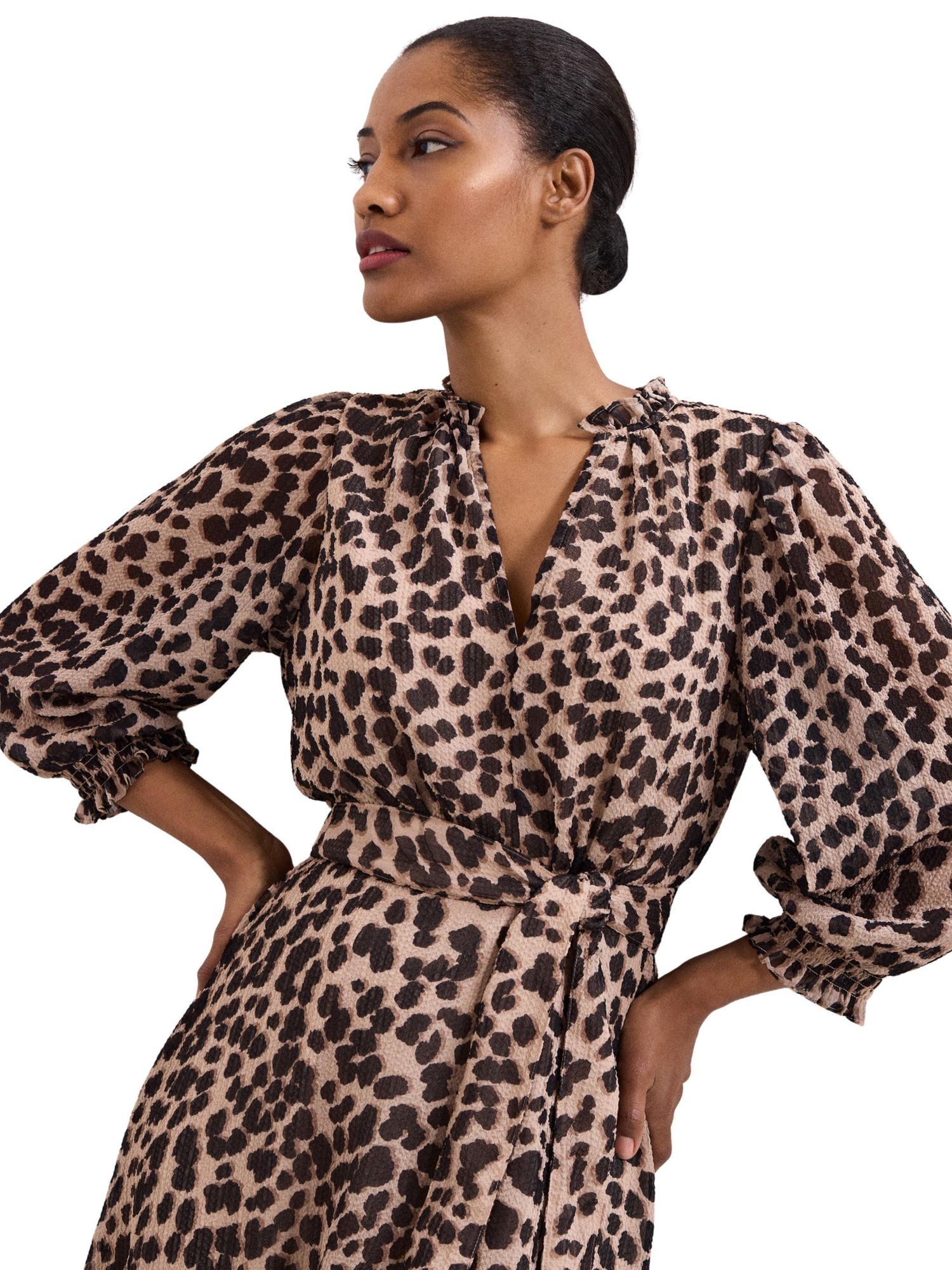 Women's Carra Leopard Midi Dress