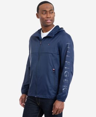 Men's Hooded Windbreaker Jacket