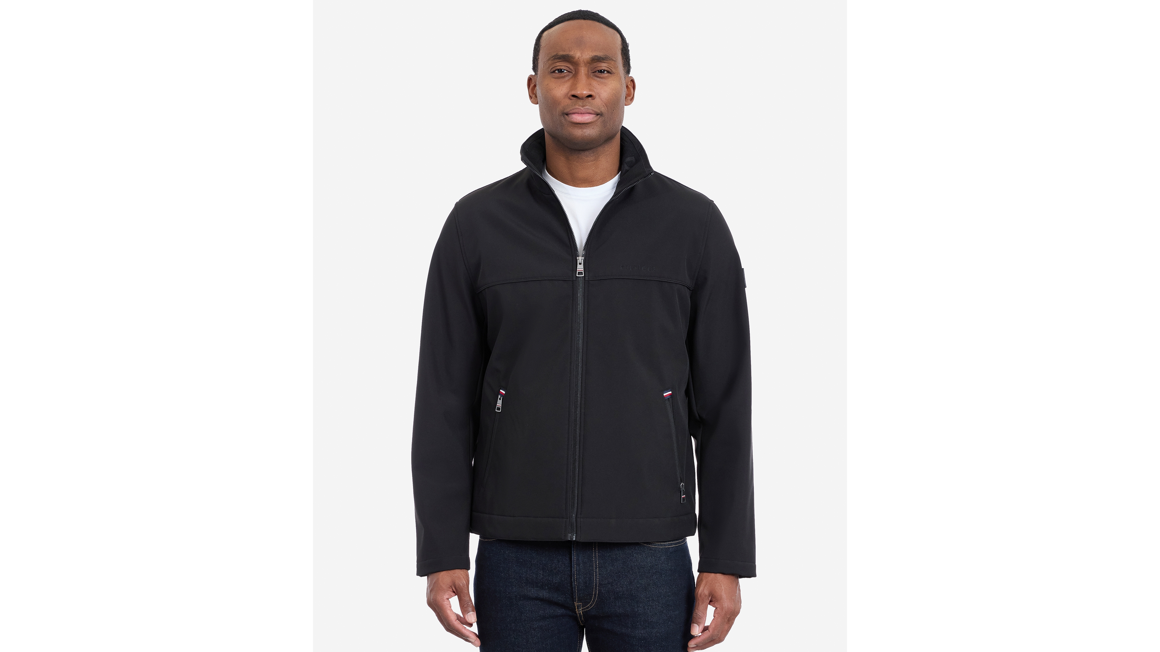 Tommy Hilfiger Men's Softshell Hipster Long-Sleeve Jacket