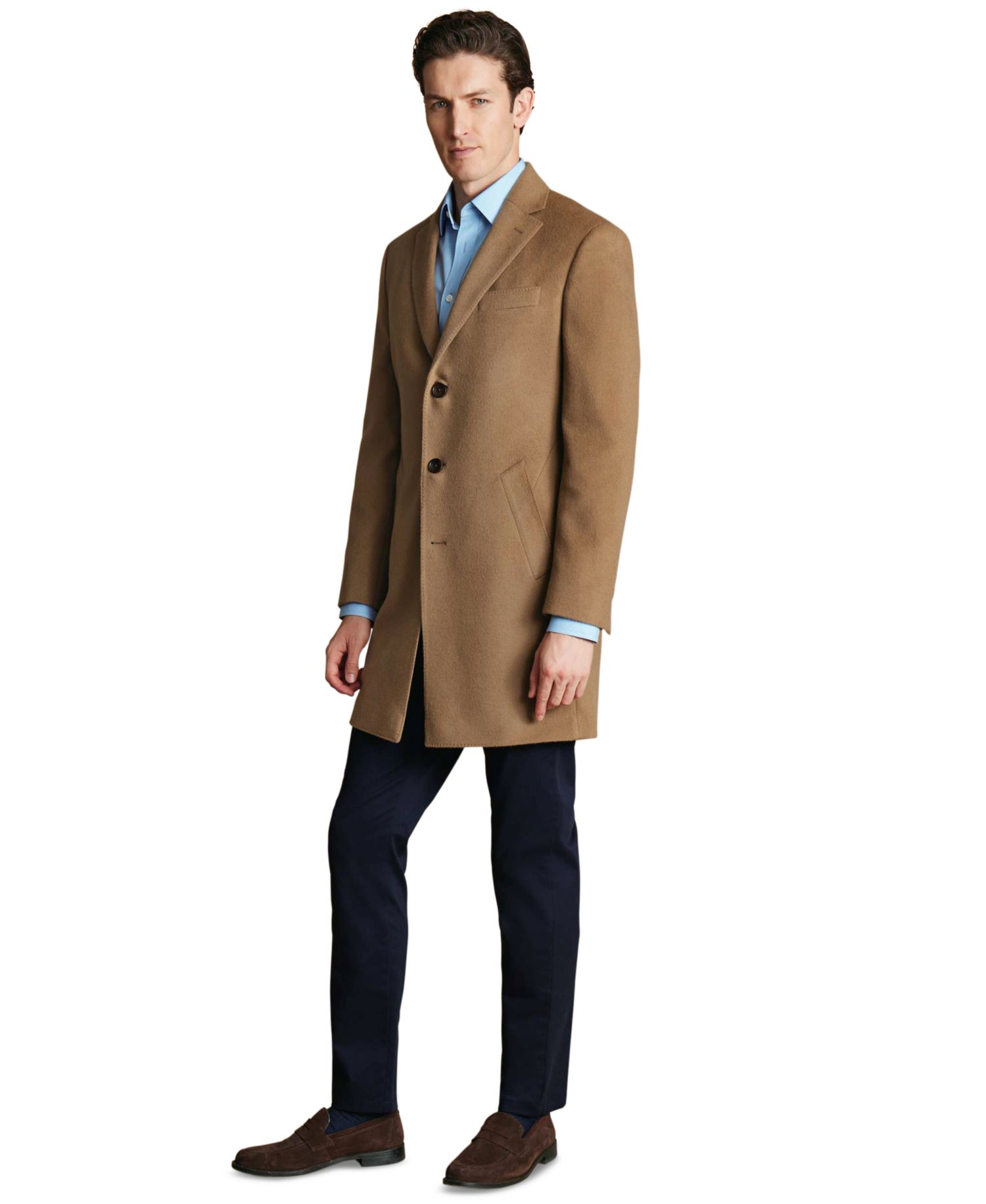 Men's Regular-Fit Overcoat