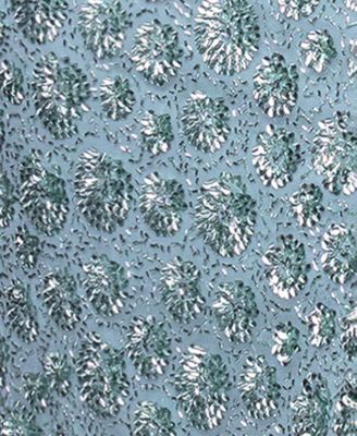 Juniors' Sweetheart Neck Sequin Gown