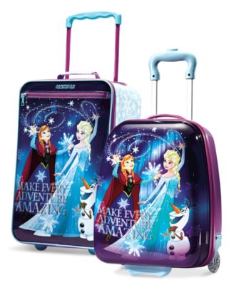 american tourister frozen luggage