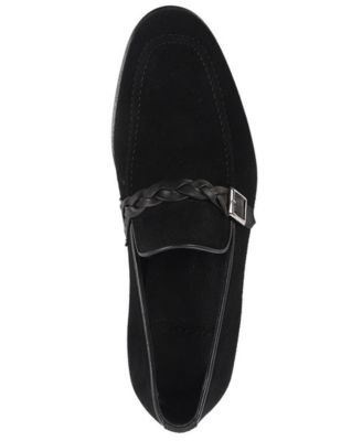 Men's Knitted Strap Single Monk Loafers
