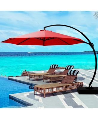 Luxury Cantilever Patio Umbrella - Durable, Wind-Resistant & Adjustable for Outdoor Relaxation