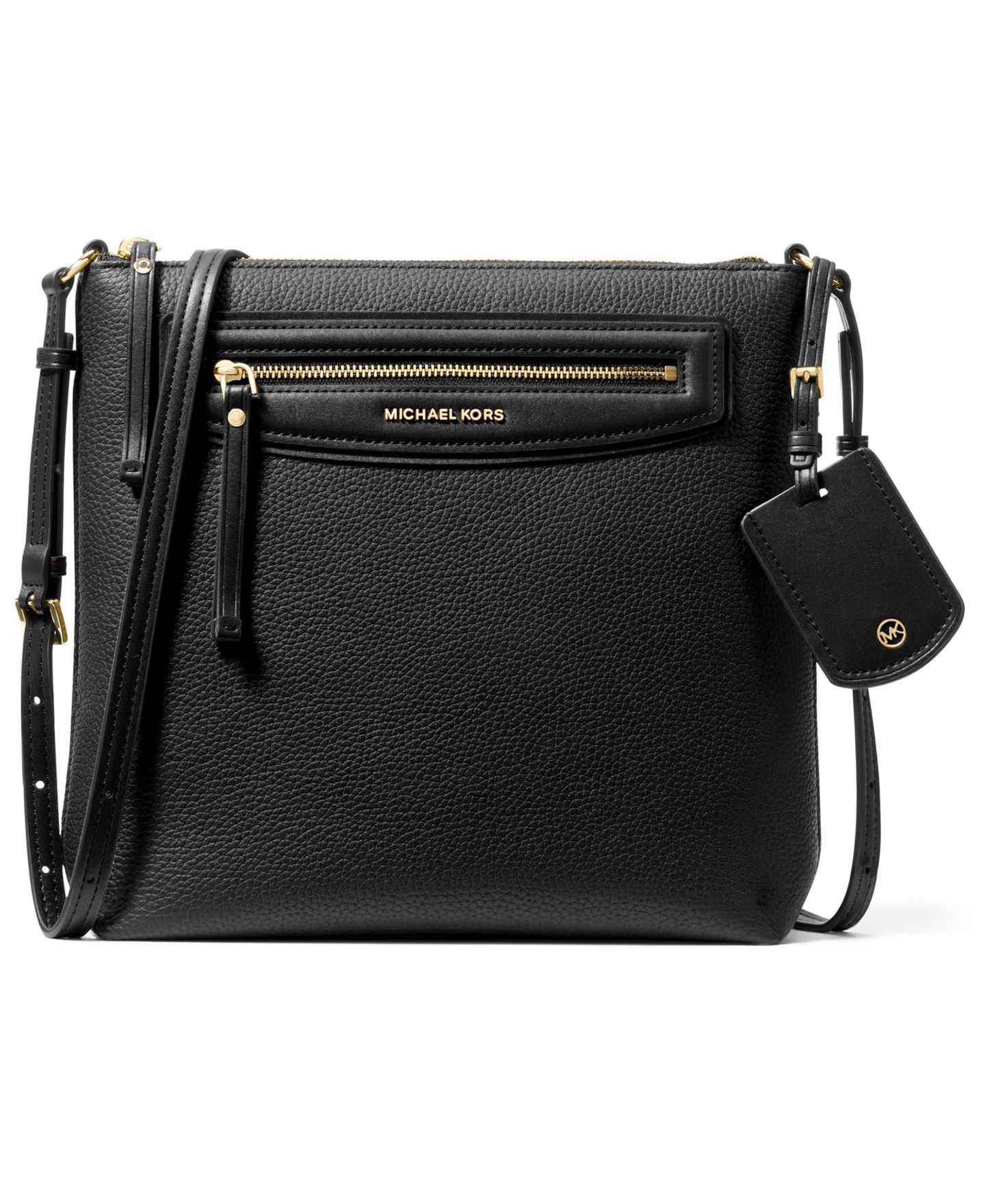 Женская сумка через плечо Michael Kors Jet Set Travel North South, цвет: Чёрный — фото 1