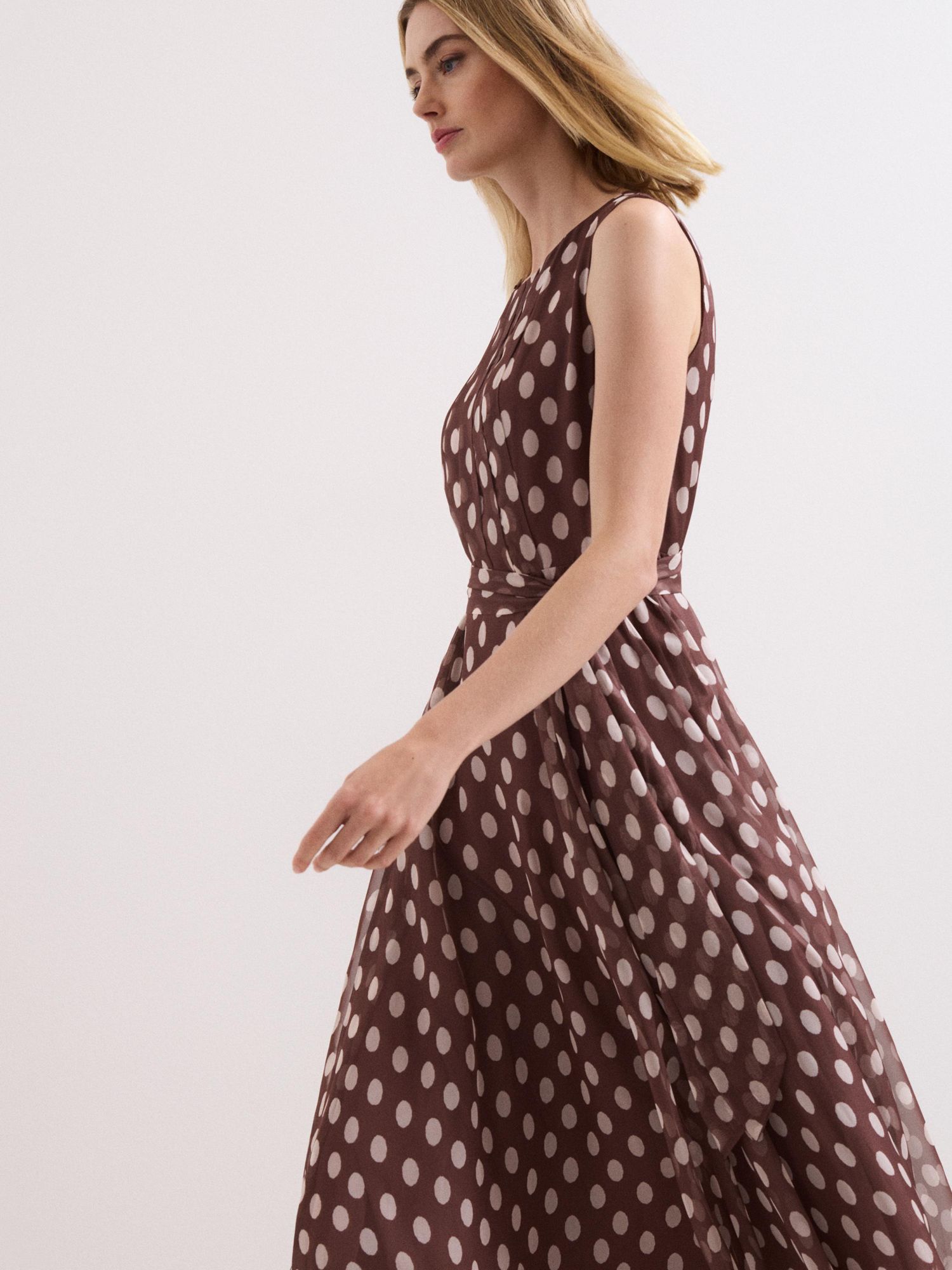 Women's Lucinda Midi Spot Dress