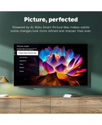 4K QLED Mini-LED Smart TV, Dolby Vision & Atmos, HDR Plus, Streaming Bundle UAX HDMI Cable & 12-Month CPS Protection Plan-55R6C7KIT1