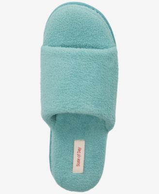 Women's Open Toe Boxed Slippers