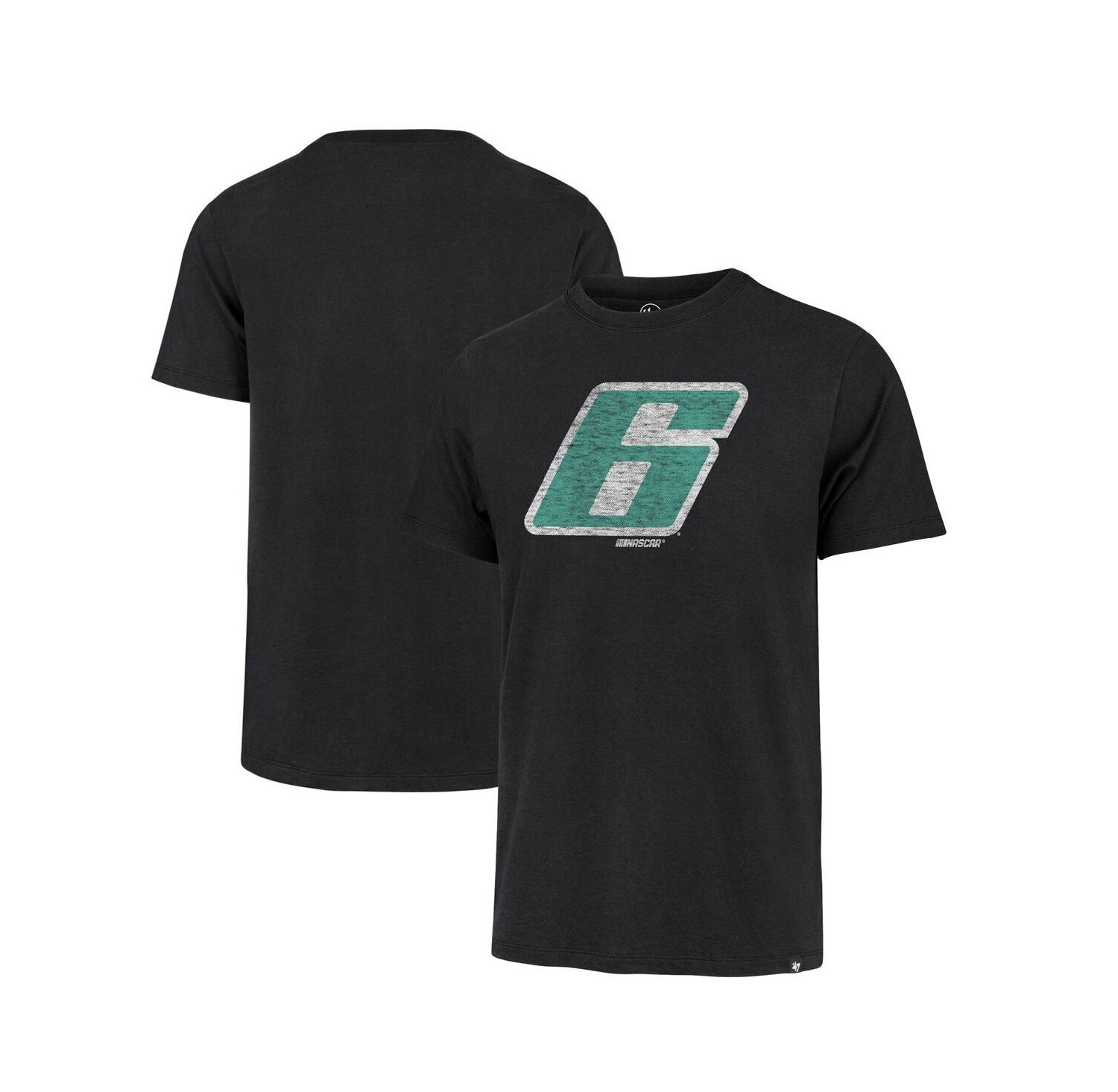 Men's Black Brad Keselowski Driver Number Franklin T-Shirt