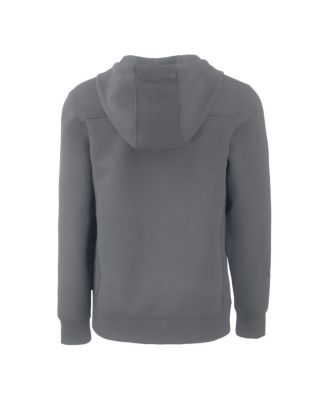 Men's Gray Philadelphia Eagles Throwback Roam Eco Half-Zip Pullover Hoodie