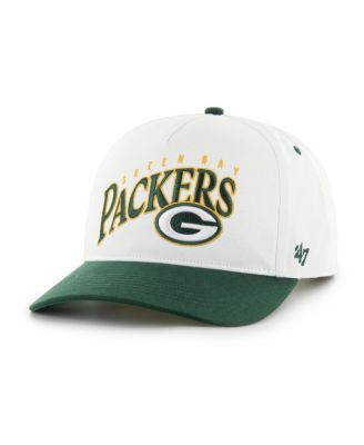 Men's White Green Bay Packers Soar Relaxed Hitch Adjustable Hat
