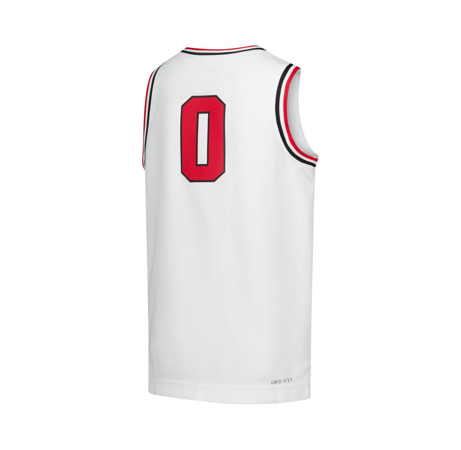 Big Boys and Girls White Ohio State Buckeyes Replica Basketball Jersey