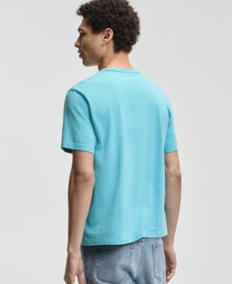 Men's Surfer Bronco Truck Graphic Cotton T-Shirt