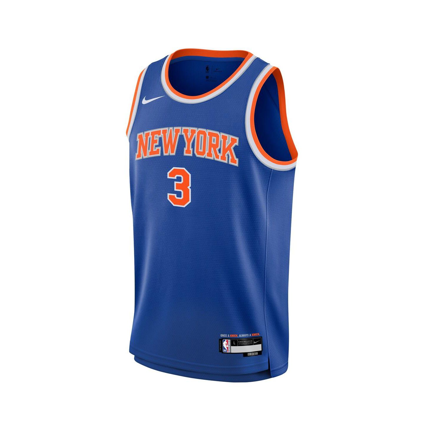 Детское джерси Nike Josh Hart New York Knicks Swingman Icon Edition, Blue — фото 3