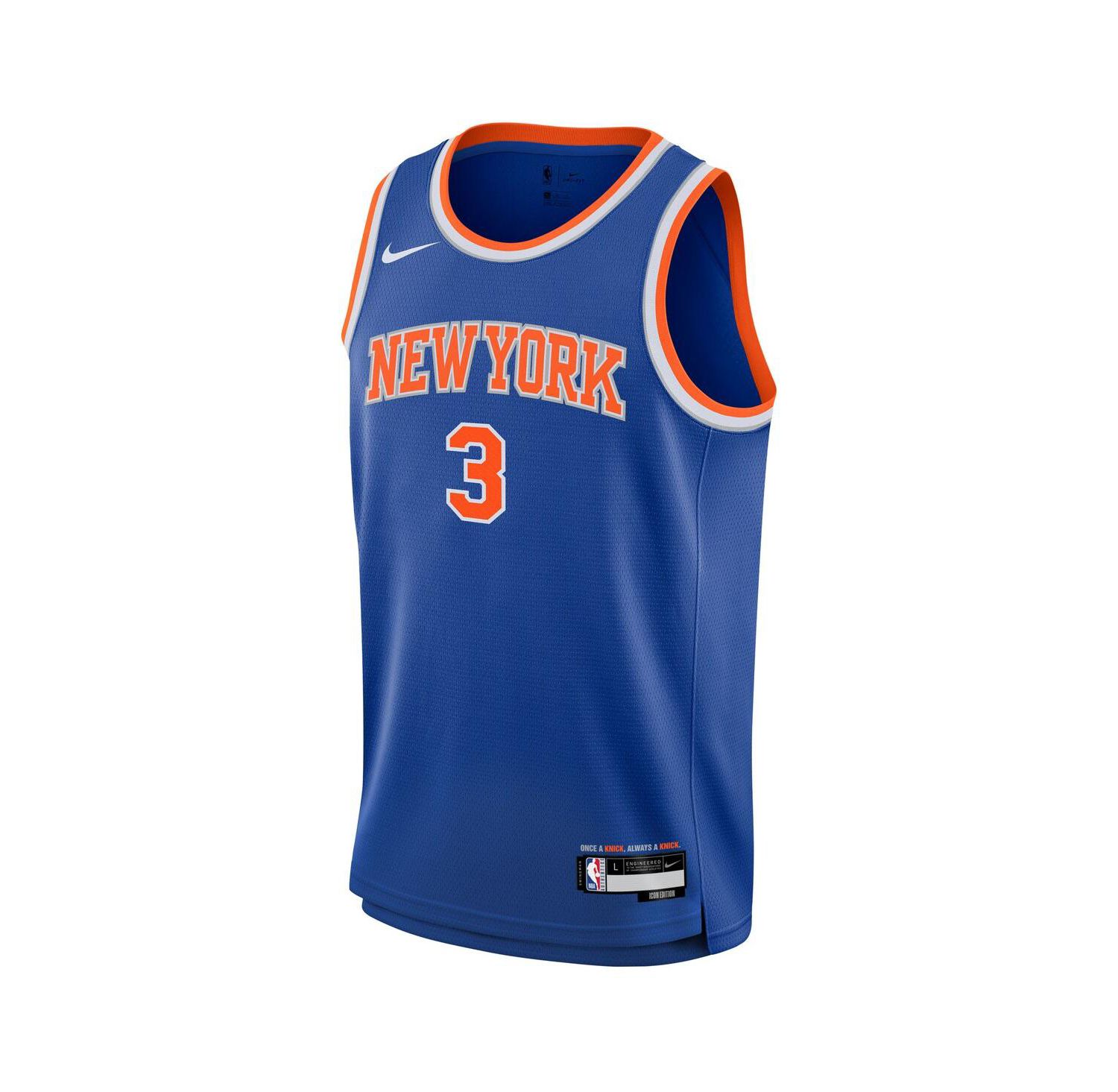 Big Boys and Girls Josh Hart Blue New York Knicks Swingman Jersey - Icon Edition