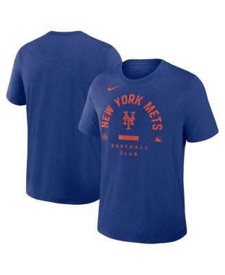 Men's Royal New York Mets Authentic Collection Early&nbsp;Work Tri-Blend Dri-FIT T-Shirt