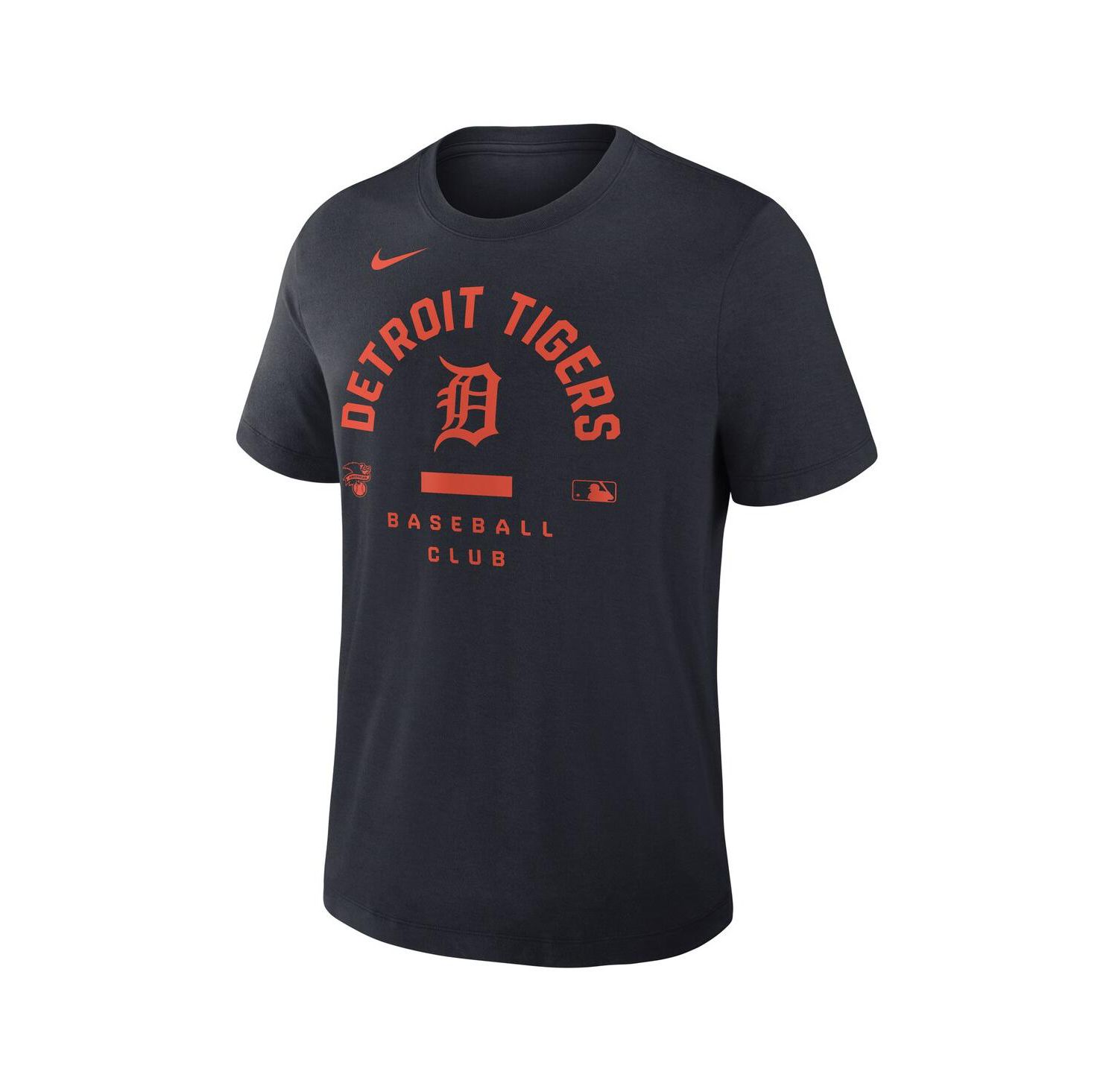 Men's Navy Detroit Tigers Authentic Collection Early Work Tri-Blend Dri-FIT T-Shirt