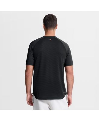 Men's Black San Francisco Giants Authentic Collection Batting Practice Pre-Game Raglan Dri-FIT T-Shirt