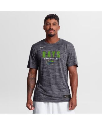 Men's Black Tampa Bay Rays Authentic Collection Velocity Dri-FIT T-Shirt