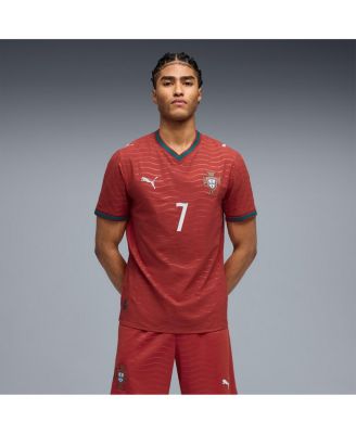 Men's Cristiano Ronaldo Red Portugal National Team 2026 Home Authentic Jersey