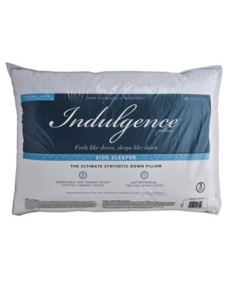 500-thread-count 100% Cotton Cover Side Sleeper Pillow, King