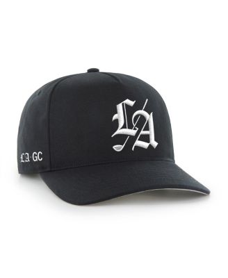 Men's Black Los Angeles Golf Club Sure Shot Adjustable Hitch Hat