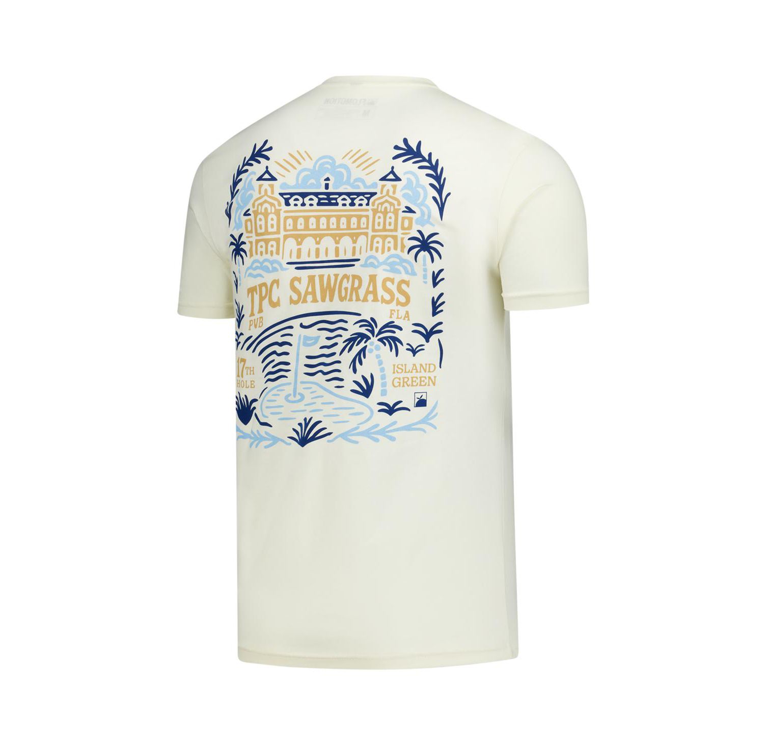 Men's & Women's Cream THE PLAYERS Clubhouse T-Shirt