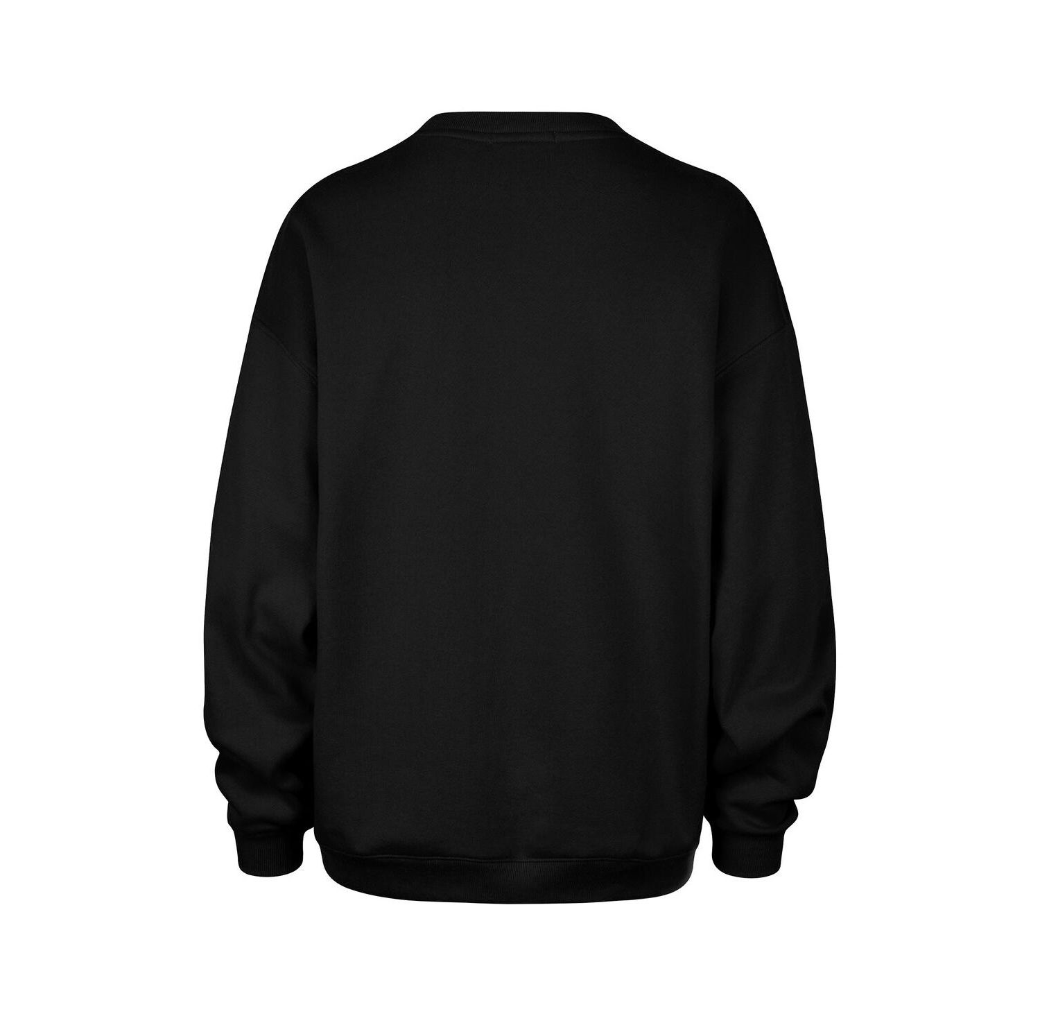 Women's Black New England Patriots Arch Cloud Oversized Sweatshirt