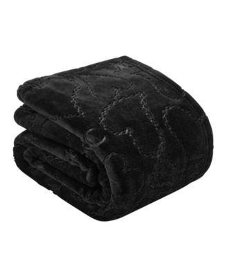 Embossed Plush Oversized Throw, 60" x 70"