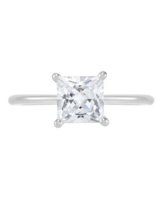 IGI Certified Lab Grown Diamond Solitaire Engagement Ring (1-1/2 ct. t.w.) in 14k Yellow and White Gold or 14k White Gold