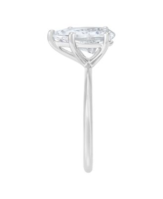 IGI Certified Lab Grown Diamond Solitaire Engagement Ring (2-1/2 ct. t.w.) in 14k Yellow and White Gold or 14k White Gold