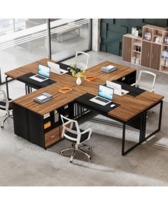 63" Computer Desk Home Office Desk Writing Table for Workstation