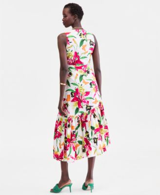 Women's Sleeveless Asymmetric Dress