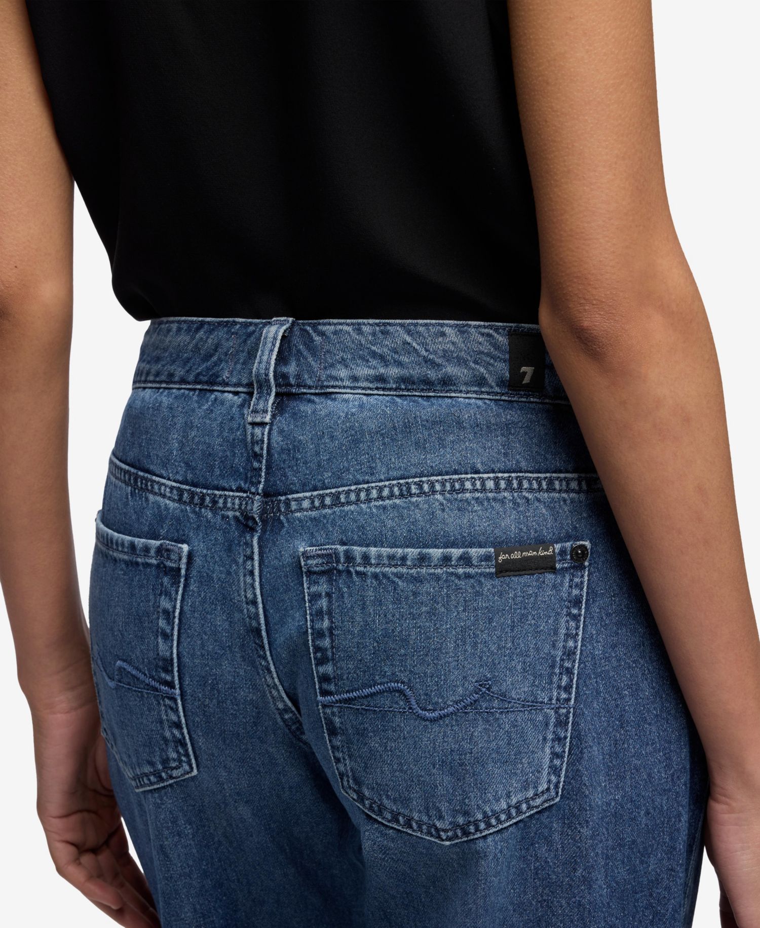Women's Low-Rise Straight Jeans