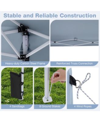 Pop-Up Canopy Tent with Carry Bag and 4 Sandbags