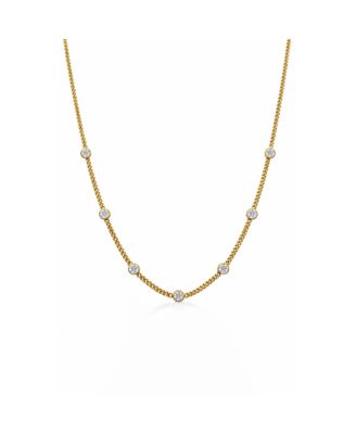 Seraphina Bezel Link Necklace