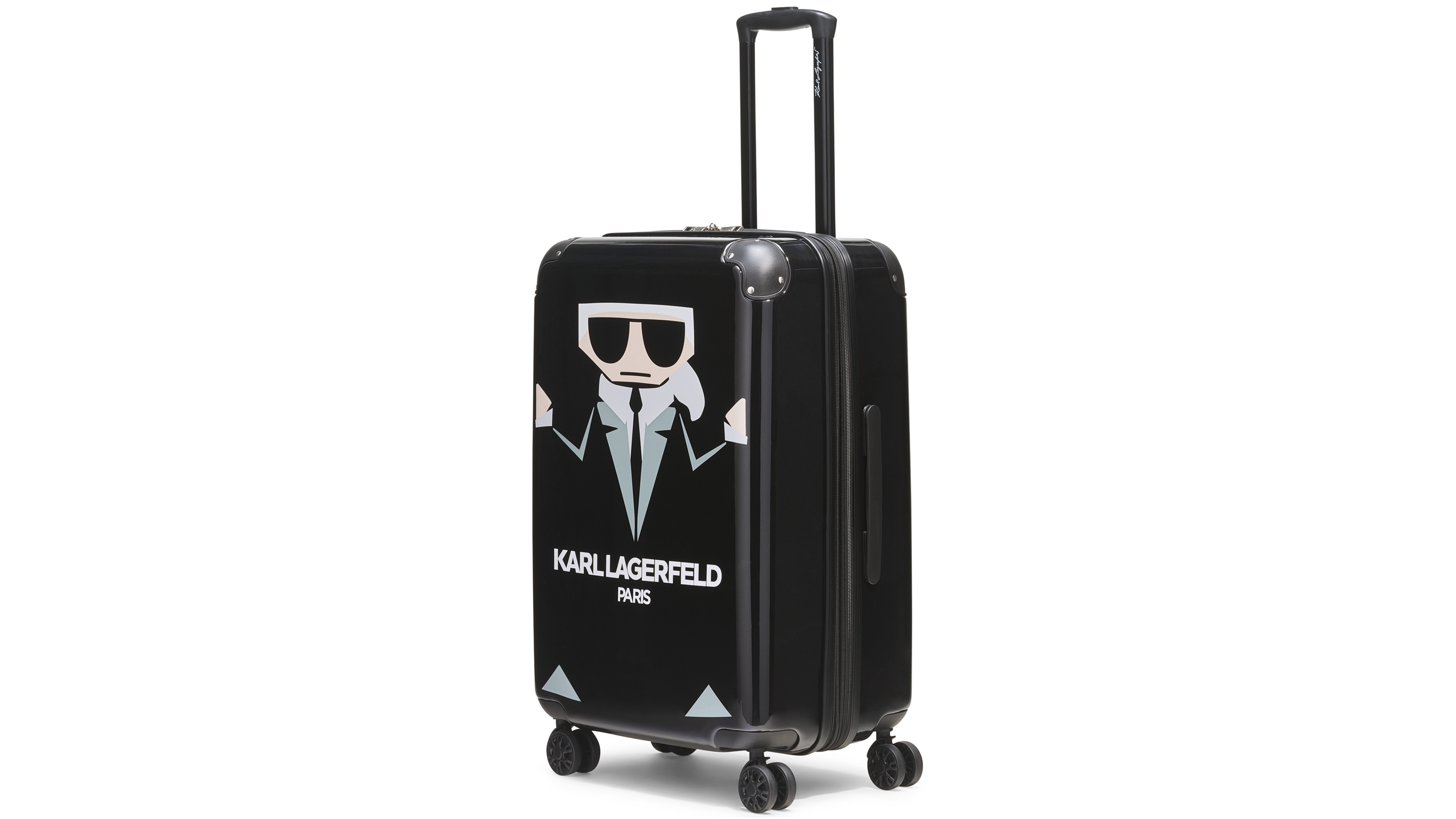 Karl Lagerfeld Paris Karl In A Box Medium Upright Suitcase