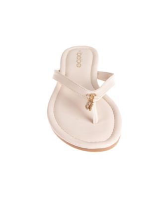 Women's Fashion Sandal with Double B Dangle Charm