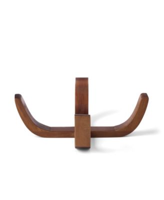 24 Seven Colors Nesting Bowls with Wood Stand, Set of 4