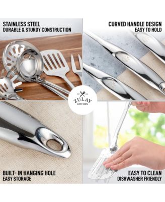 Stainless Steel Cooking Utensil - 5 Piece Set