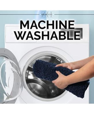 Soft Shaggy Microfiber Ultra Absorbent Bathroom Rug (20"x30")