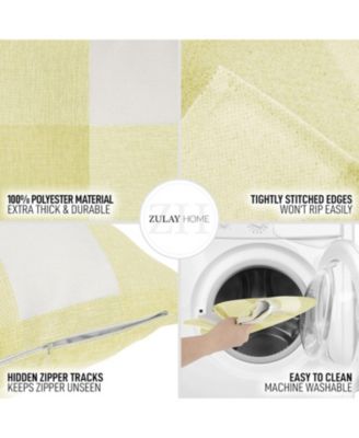 2 Pack Buffalo Plaid Throw Pillow Outdoor & Indoor Covers 16x16 inches