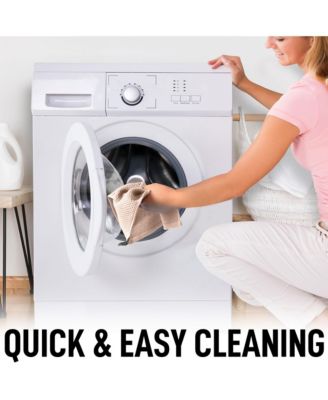 6 Pack 100% Cotton Waffle Weave - 12x12” Super Absorbent Dish Towels for Kitchen